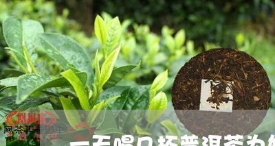 一天喝几杯普洱茶为好/2023061551614