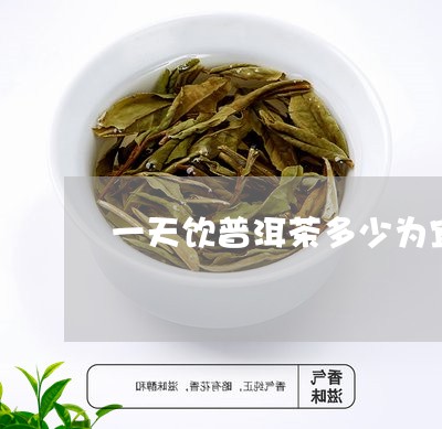 一天饮普洱茶多少为宜/2023092657353