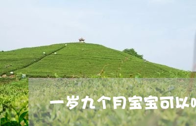 一岁九个月宝宝可以喝茶吗/2023051143835