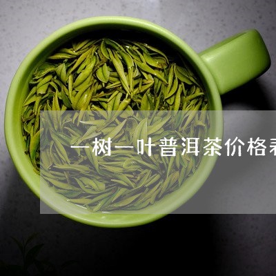 一树一叶普洱茶价格表及图片/2023052866382