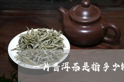 一片普洱茶是指多少钱/2023092572715