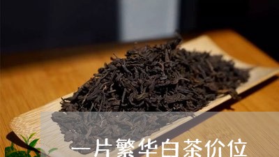 一片繁华白茶价位/2023061589472