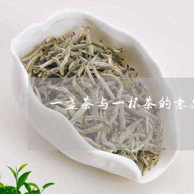 一盏茶与一杯茶的意思/2023060990583