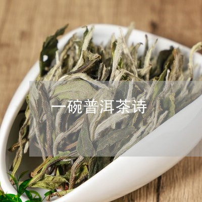 一碗普洱茶诗/2023090607517