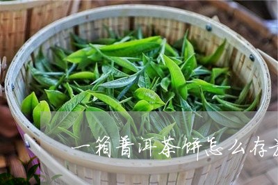 一箱普洱茶饼怎么存放/2023072451615