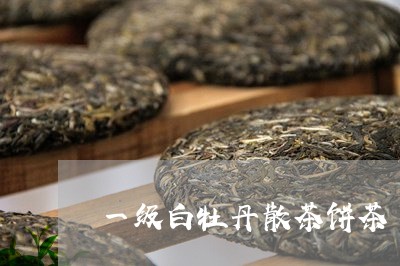 一级白牡丹散茶饼茶/2023120573725