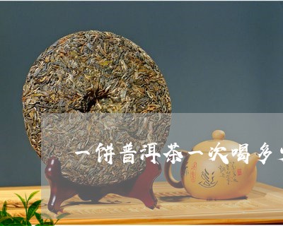 一饼普洱茶一次喝多少/2023072140694