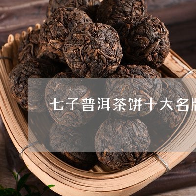 七子普洱茶饼十大名牌/2023061508169