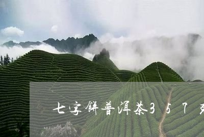 七字饼普洱茶357克的由来/2023052714050