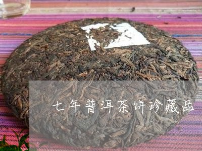 七年普洱茶饼珍藏品/2023061504038