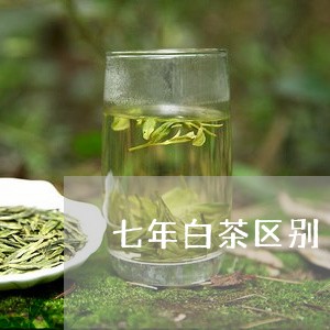 七年白茶区别/2023051291726