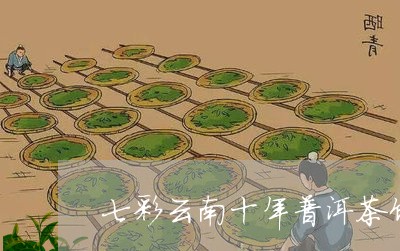 七彩云南十年普洱茶饼/2023061315068