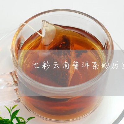 七彩云南普洱茶的历史/2023093089512