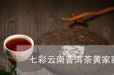 七彩云南普洱茶黄家寨/2023061561694