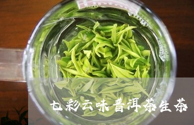 七彩云味普洱茶生茶/2023120562704