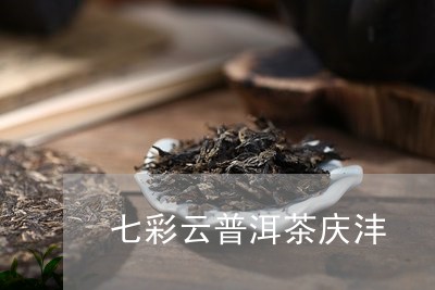 七彩云普洱茶庆沣/2023101657383