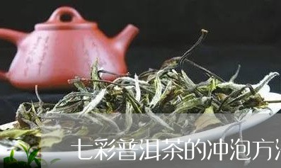 七彩普洱茶的冲泡方法/2023120738571