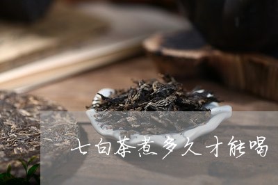 七白茶煮多久才能喝/2023121692727