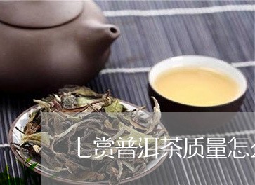 七赏普洱茶质量怎么样/2023110506148