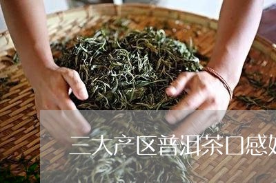 三大产区普洱茶口感好的原因/2023052804931