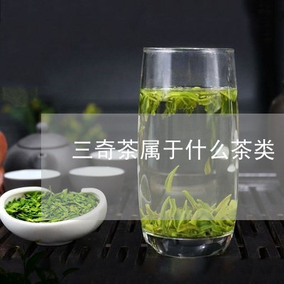 三奇茶属于什么茶类/2023042364835