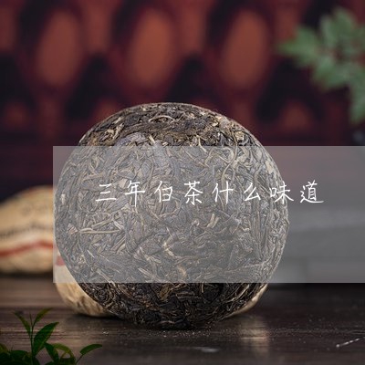 三年白茶什么味道/2023061593027