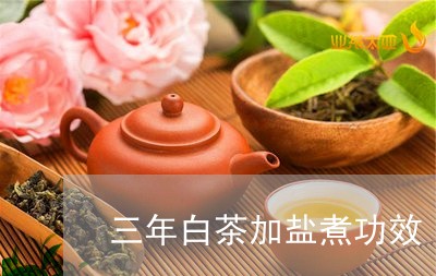 三年白茶加盐煮功效/2023121579380