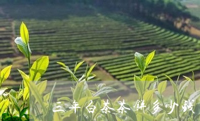 三年白茶茶饼多少钱/2023121534946