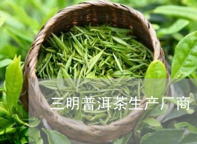 三明普洱茶生产厂商/2023042995048