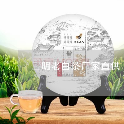 三明老白茶厂家直供/2023121647161