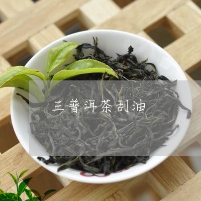 三普洱茶刮油/2023042752125