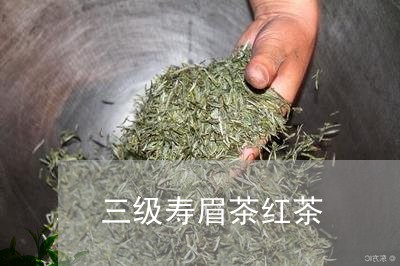 三级寿眉茶红茶/2023112435837