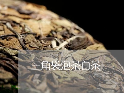 三角袋泡茶白茶/2023073018594