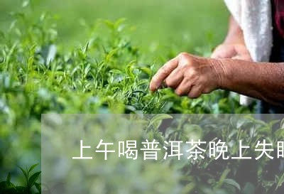 上午喝普洱茶晚上失眠/2023062710683