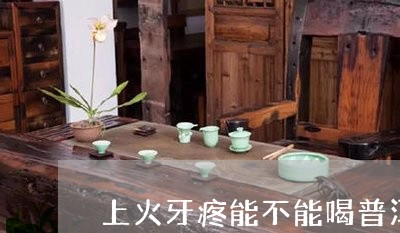 上火牙疼能不能喝普洱茶/2023082804057