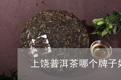 上饶普洱茶哪个牌子好/2023080103726