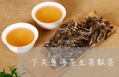 下关普洱茶生茶散茶/2023082893047