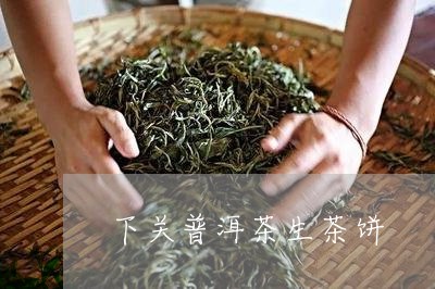 下关普洱茶生茶饼/2023081629482