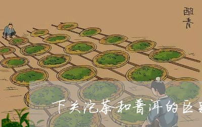 下关沱茶和普洱的区别/2023061351604