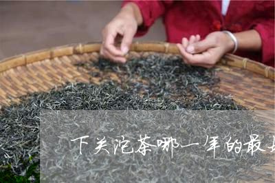 下关沱茶哪一年的最好云南下关沱茶/2023060496149