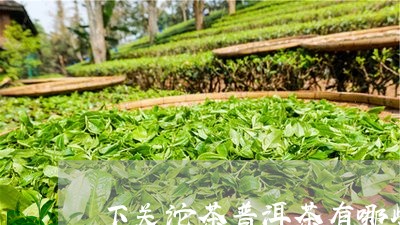 下关沱茶普洱茶有哪些/2023080301720