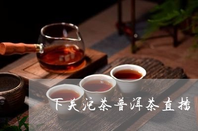 下关沱茶普洱茶直播/2023112641794