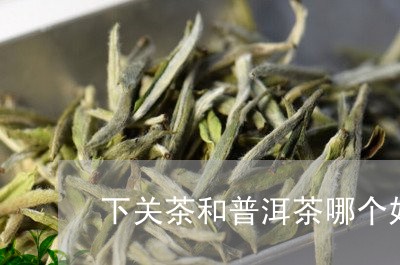 下关茶和普洱茶哪个好/2023080287279