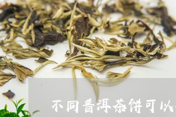 不同普洱茶饼可以放一起么/2023112839572