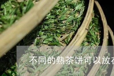 不同的熟茶饼可以放在一起吗/2023052727961