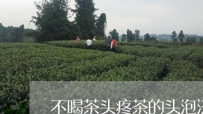 不喝茶头疼茶的头泡法/2023092000492