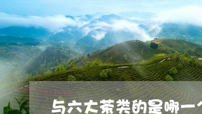 与六大茶类的是哪一个/2023071549694