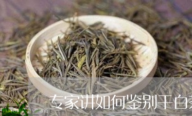 专家讲如何鉴别干白茶/2023092656378