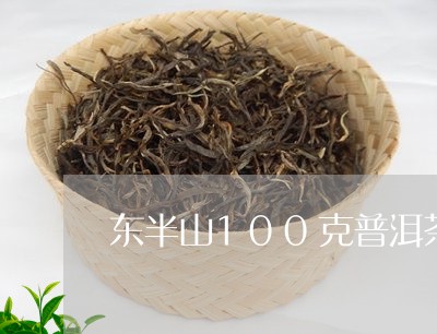 东半山100克普洱茶/2023120605131