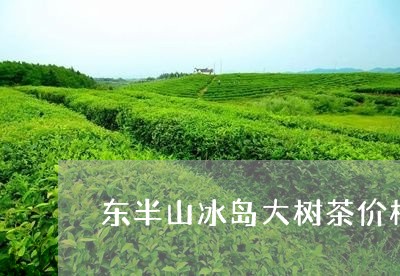 东半山冰岛大树茶价格/2023092371613